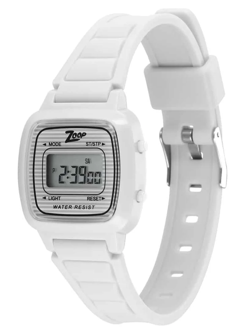 Zoop Kids Unisex Digital Round Shape Plastic Wrist Watch 16017PP01 - 32.45 Mm