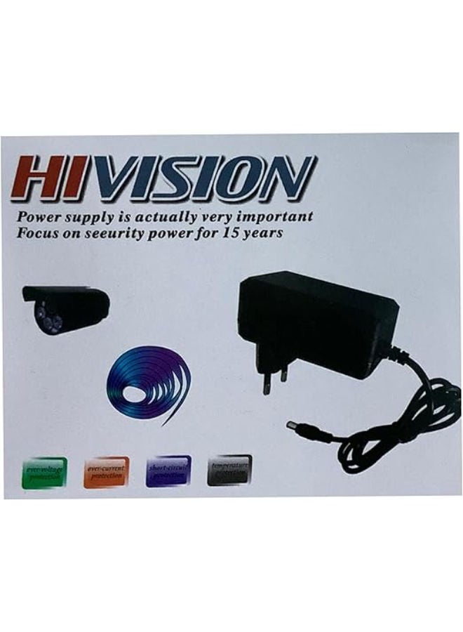 Hivision Power Adapter:12V 2A Universal Charger For Various Electronic Devices Smart Protection Shield For Devices - Image 1