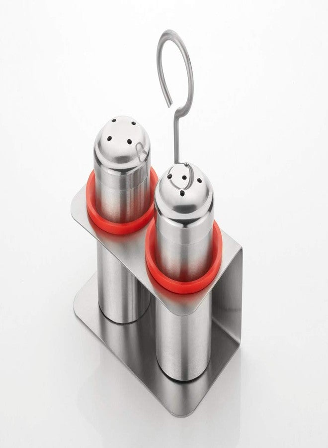Dcloud hub 2 in1 Stainless Steel + See Through Lid Masala Stand/Dry Fruit Stand with Stand and 2 Spoons