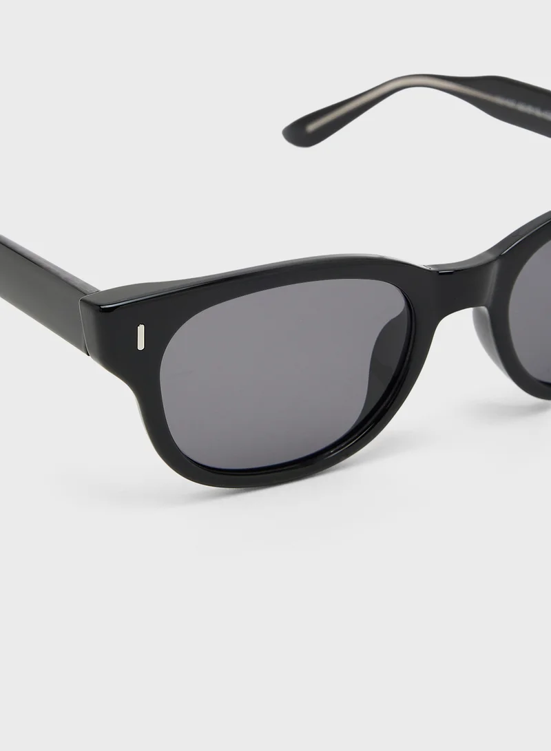 Robert Wood Polarized Lens Wayfarer Sunglasses