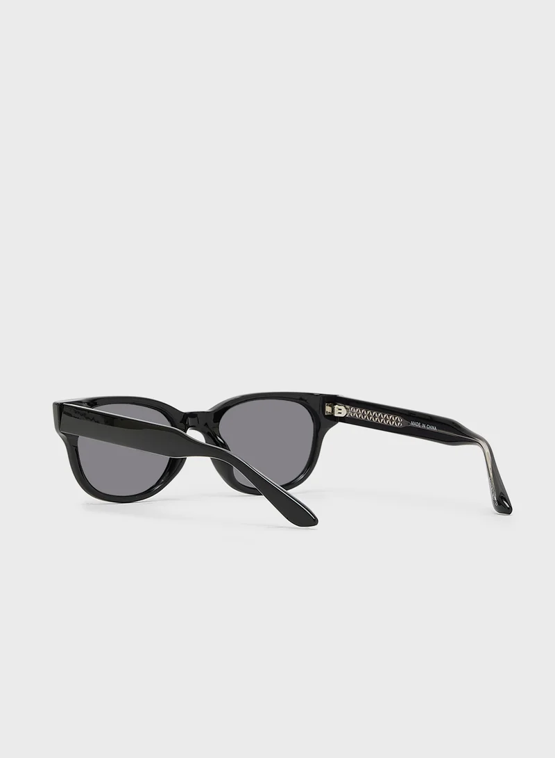 Robert Wood Polarized Lens Wayfarer Sunglasses