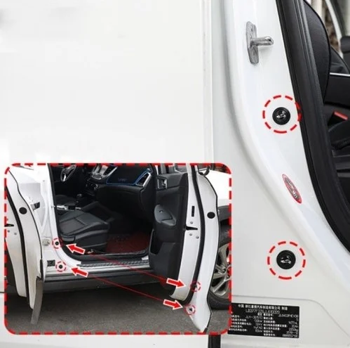 Safestore Car Door Sound Canceling and Shock Absorbing Pad Apparatus