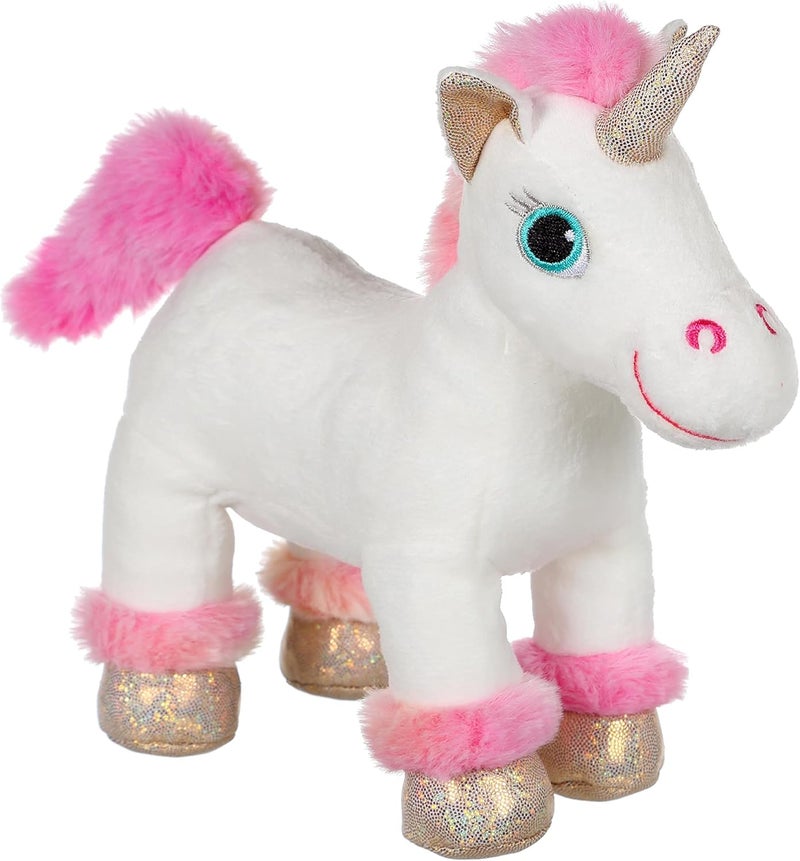 جيبسي GIPSY Toys Lica Bella لعبة محشوة 22 سم أبيض ووردي لعبة محشوة للأطفال متوفرة في 5 ألوان مختلفة 071607 - Image 2