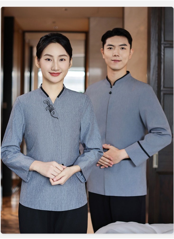 KUYING New Summer Cleaner Work Clothes  - Image 2