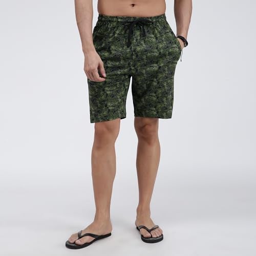 Amul comfy Comfy Men Cotton Regular Print Bermuda Zipper (Colour and Print May Vary) - Image 4