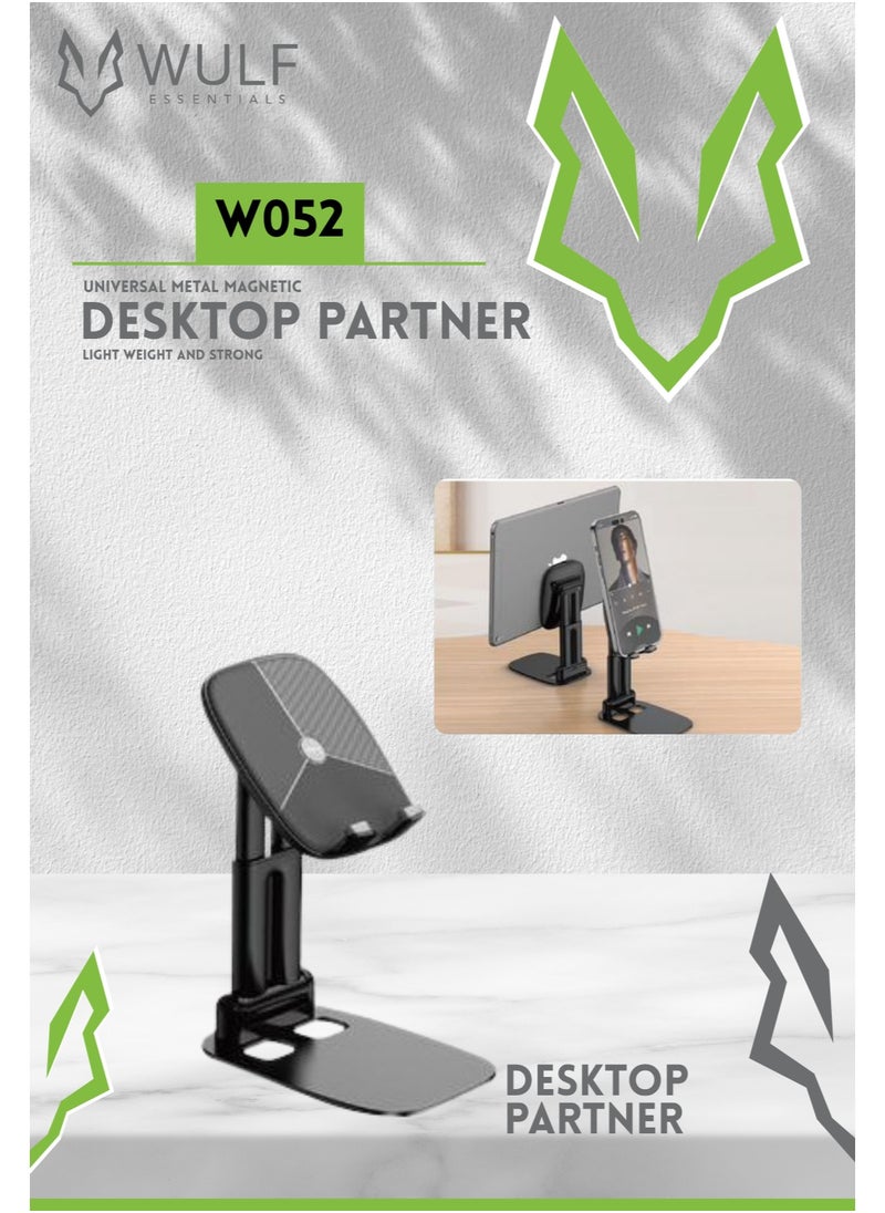 Wulf Essentials WULF ESSENTIALS W052 Desktop Partner – Foldable Multi-Angle Device Stand 