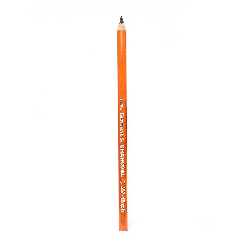 General's 557 Series Charcoal Pencils 4B each [PACK OF 12 ]