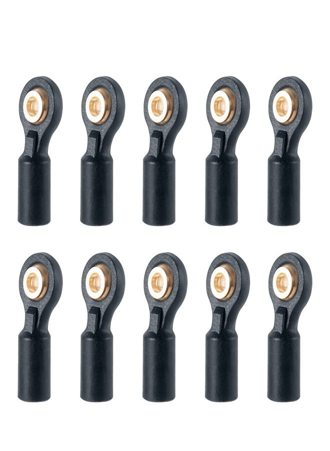 WEFEINO 10PCS M2 Plastic Tie Rod End Ball Joint Link Ball Head Holder for 1/10 Axial SCX10 90046 90047 TRX4 RC Crawler Car (#B) - Image 1