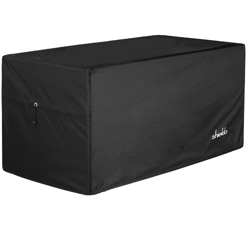 Shieldo Shieldo Deck Box Cover Heavy Duty 600D Polyester Oxford100 Waterproof Deck Box Cover 62 L x 25 W x 28 H 