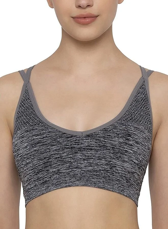 ترايامف Triumph Women's Balcony Padded Non Wired Bra (V133249_Silver Grey_XS)