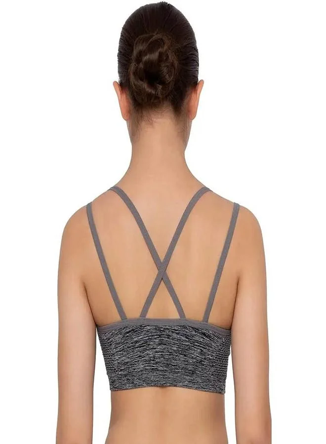ترايامف Triumph Women's Balcony Padded Non Wired Bra (V133249_Silver Grey_XS)