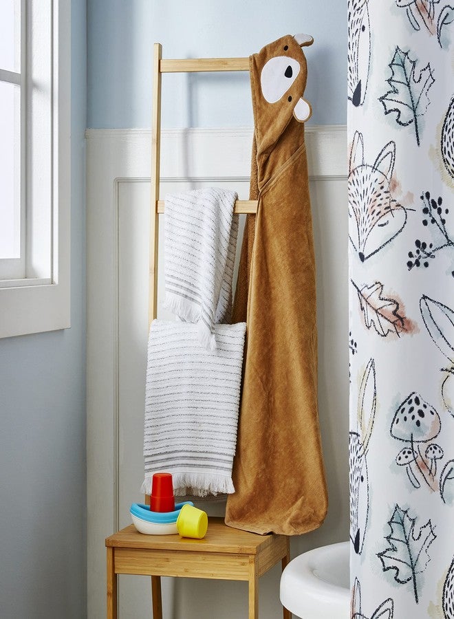 SKL Home Sketched Woodland Hooded Bath Towel 51.00" x 23.00" - Image 3