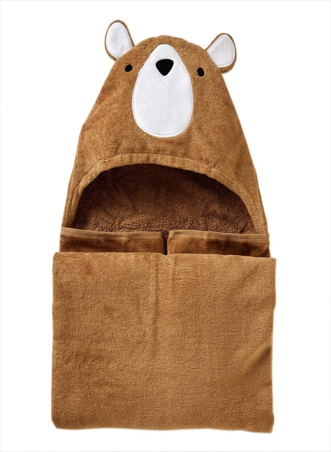 SKL Home Sketched Woodland Hooded Bath Towel 51.00" x 23.00" - Image 1