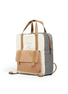 Perky Unisex Canvas Backpack - Multicolor  - Image 3