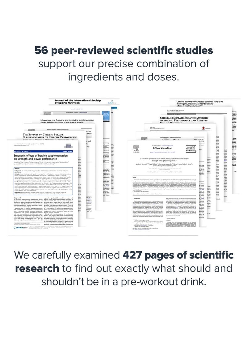 Legion Athletics Pulse Pre Workout Supplement, Naturally Sweetened & Flavored, Increases energy & focus, Enhances strength & endurance, Reduces fatigue, 20 Servings 472 g(1.04 Lbs) 16.6 oz - Watermelon Flavor - Image 3