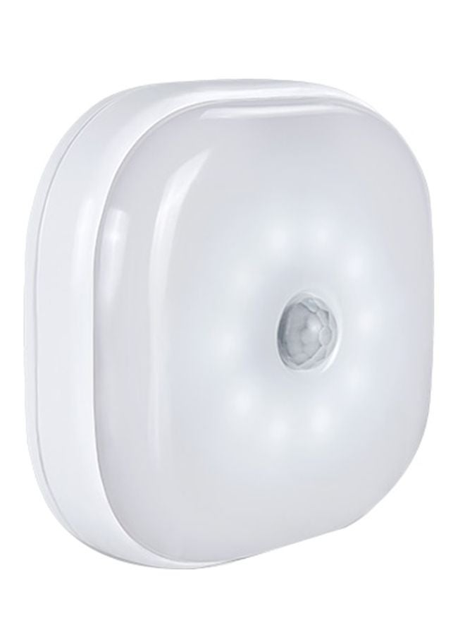 مصباح ليلي LED ذكي بتصميم لاسلكي أبيض 80x80x30سم - Image 1