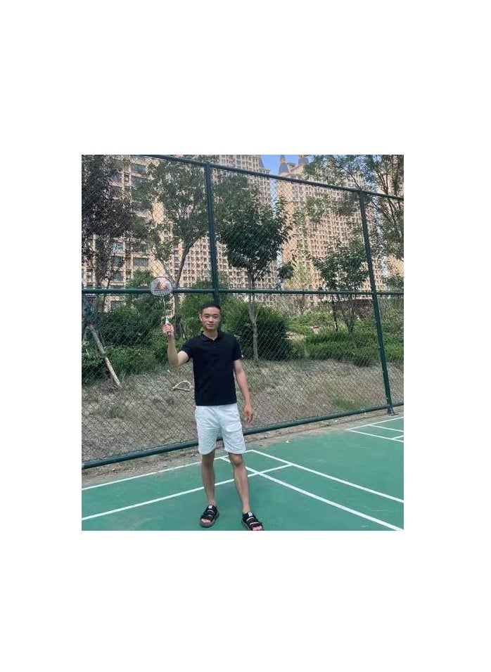 PEAK - Da Tong Iron Alloy Badminton Paddle Beginner Elementary and Middle School Students Parent Child Ultra Light Double Beating - Image 1