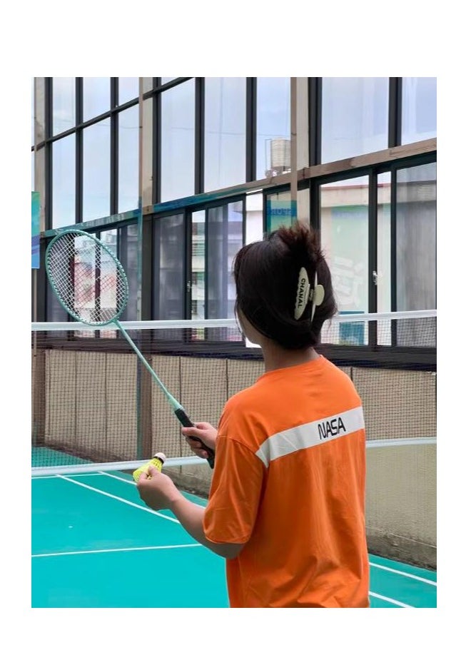 PEAK - Da Tong Iron Alloy Badminton Paddle Beginner Elementary and Middle School Students Parent Child Ultra Light Double Beating - Image 1