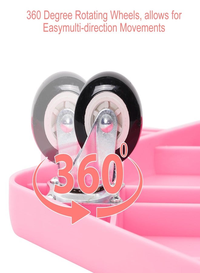 Joonly Kids Sitting Scooter Board with Universal Wheels Safety Plastic Scooter for Kids Ages 6-12 Manual Sport Scooters with Handles for Gym Class - Image 2