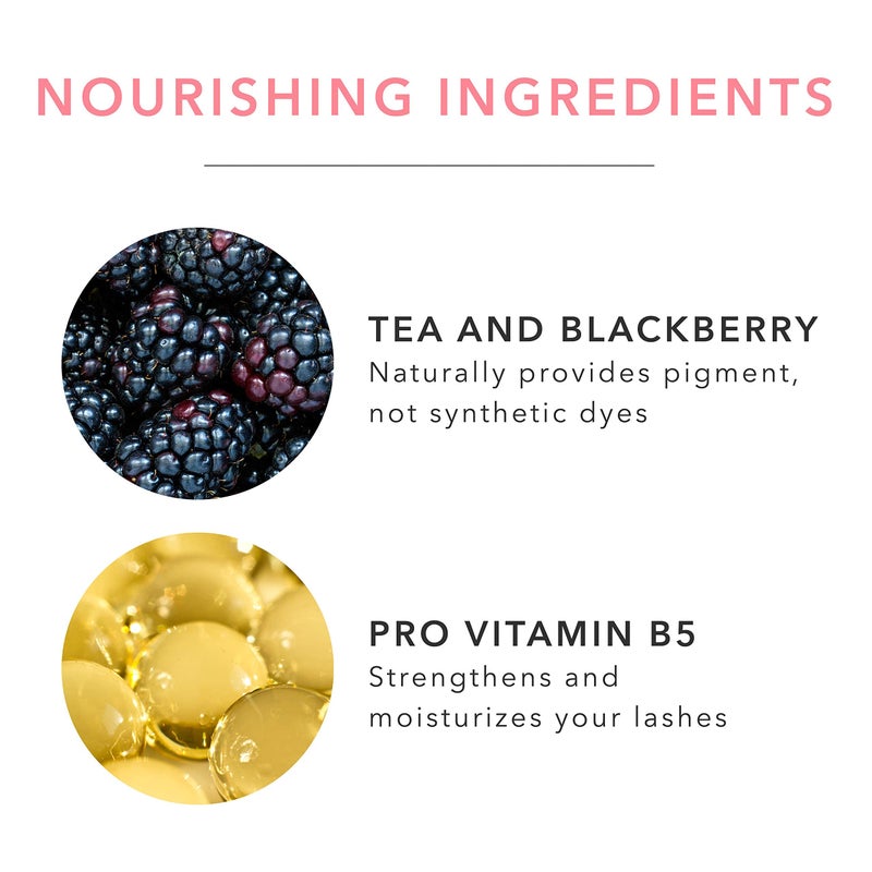 100 % Pure 100% PURE Maracuja Oil Mascara Dramatic Intense Volume & Length Natural Fruit Pigmented Voluminous Eyelash Makeup No Clumping, Smudging or Flaking - Vegan, Blackberry Color - 0.35 oz - Image 5