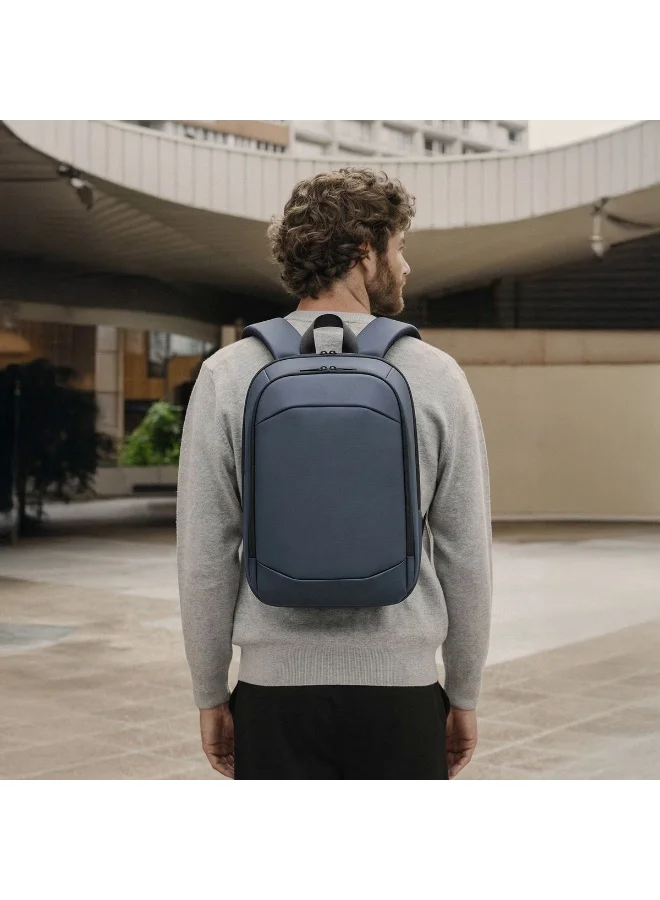 Mobcos Mobcos Back Pack Blue 8787TN Mobcos Back Pack Blue 8787TN Waterproof Anti-Theft Laptop Backpack with USB Charging Port Apex Business Travel Backpack for Men & Women Durable Oxford Leather Material Fits 17.3 Inch Laptop Slim Work & College Bag  | Best Price UAE