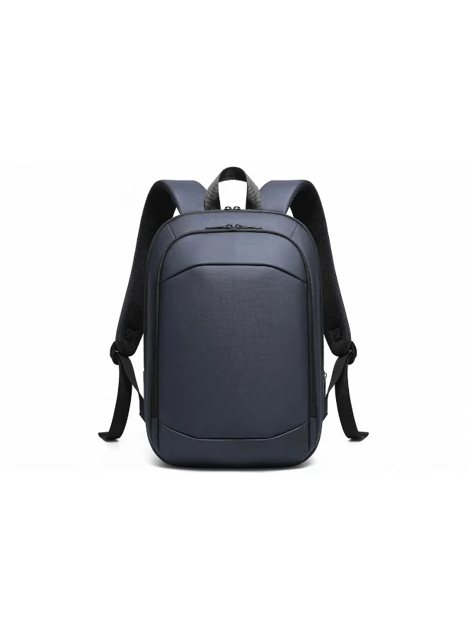 موبكوس حقيبة ظهر موبكوس زرقاء 8787TN مقاومة للماء ومضادة للسرقة، مزودة بمنفذ شحن USB، حقيبة ظهر مثالية للسفر والعمل للرجال والنساء، مصنوعة من قماش أكسفورد المتين، تتسع لأجهزة الكمبيوتر المحمولة حتى 17.3 بوصة، حقيبة أنيقة للعمل والدراسة.