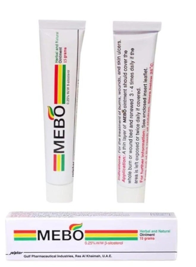 Julphar Pack Of 2 Mebo 0.25% Ointment 15g - Image 4