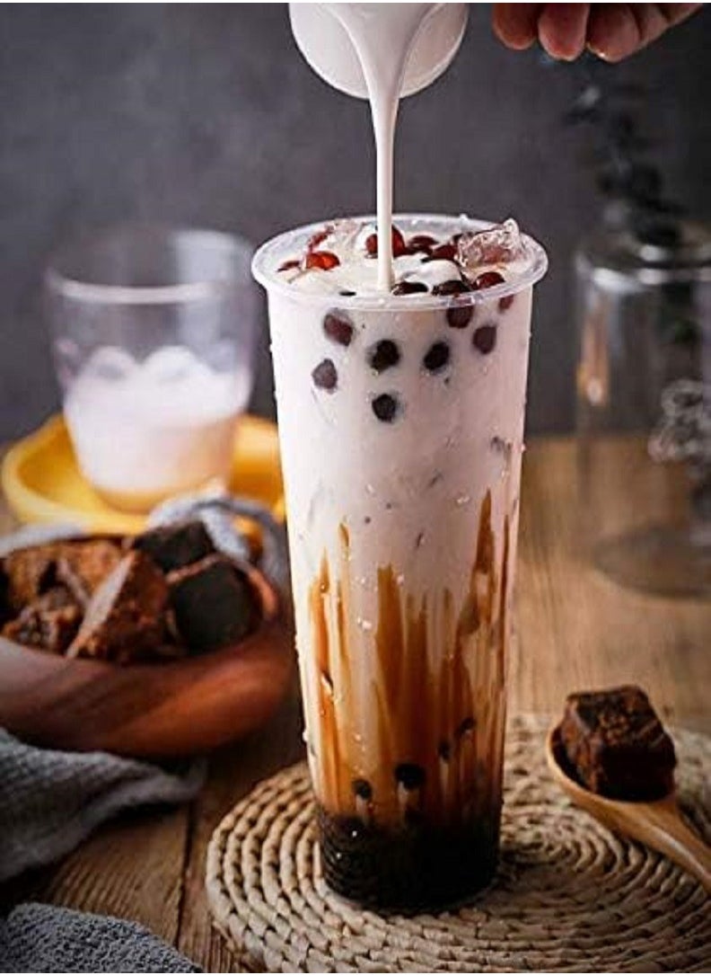 بوسطن كولرز حبوب تابيوكا فاخرة 1 كجم من Boston Coolers لشاي الفقاعات، شاي الحليب، وتوبينغ الحلويات – حبوب تابيوكا مطاطية طازجة، مثالية للعصائر، الحلويات، الثلج المبشور، والحلويات والمشروبات  - Image 4