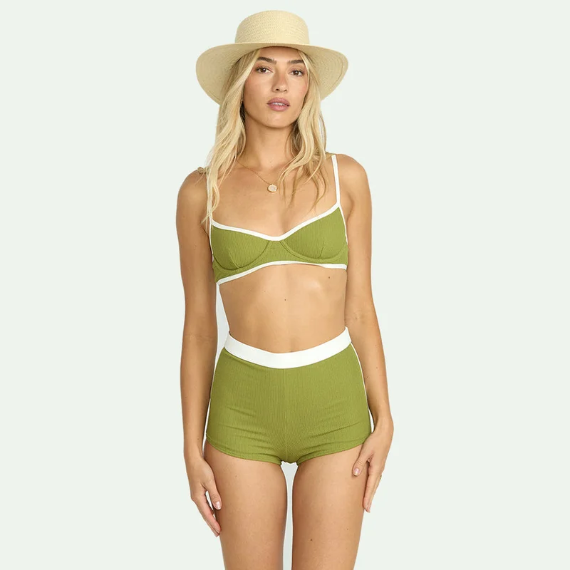 بيلابونج Sunrays Surf Short Bikini Bottom - Women