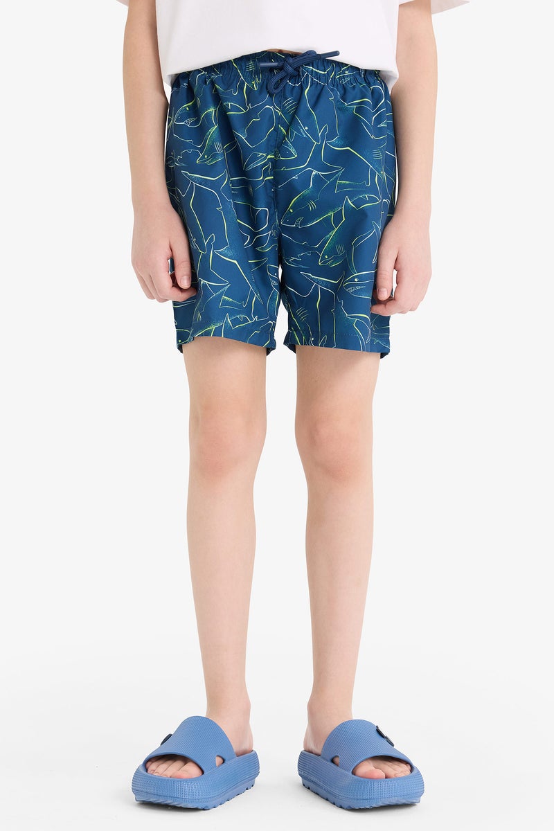 DeFacto Boy Regular Fit Animal Swim Shorts  - Image 1