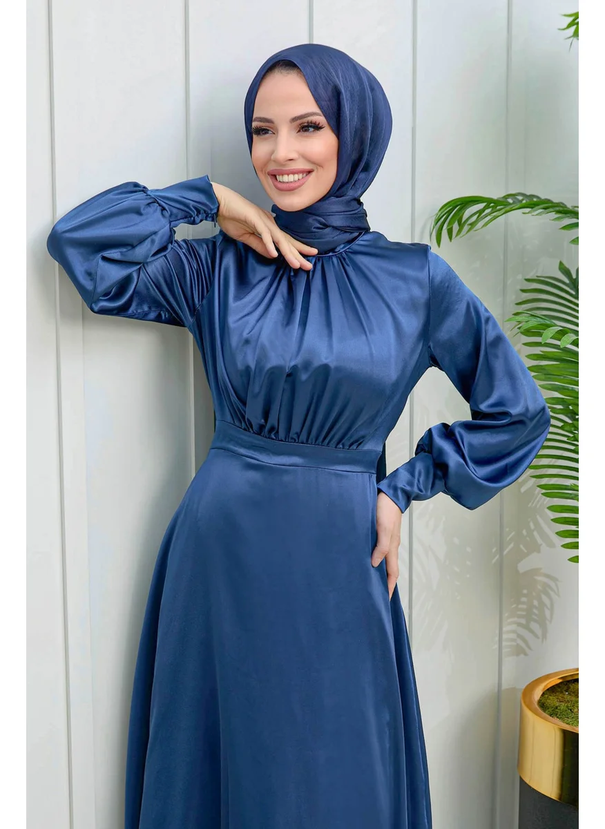 Tofisa 11635-NAVY BLUE Evening Dress