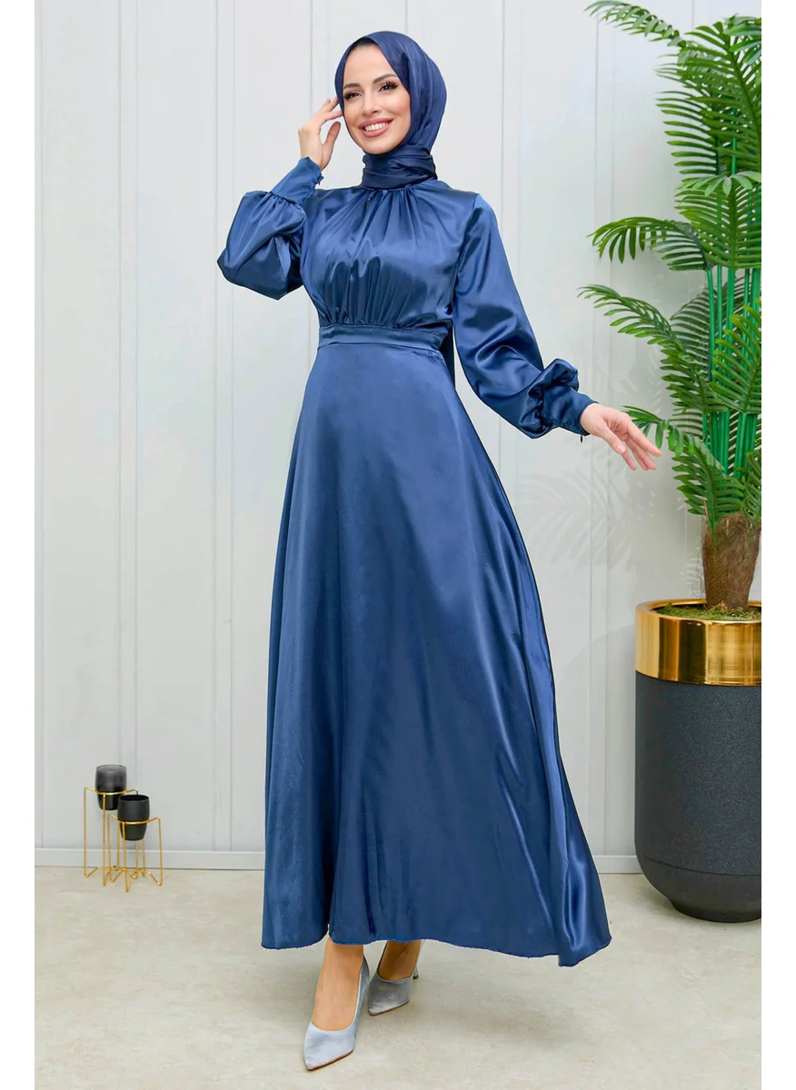 Tofisa 11635-NAVY BLUE Evening Dress