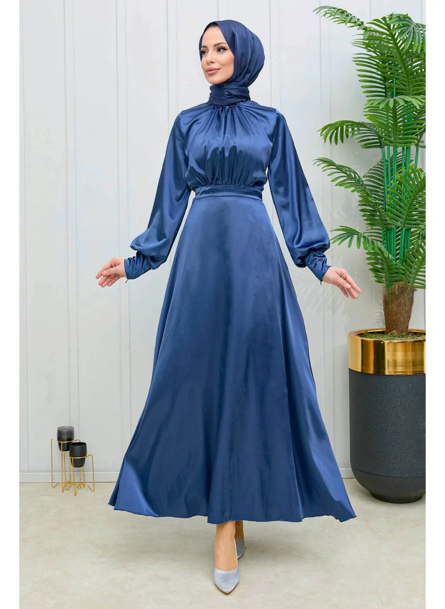 Tofisa 11635-NAVY BLUE Evening Dress