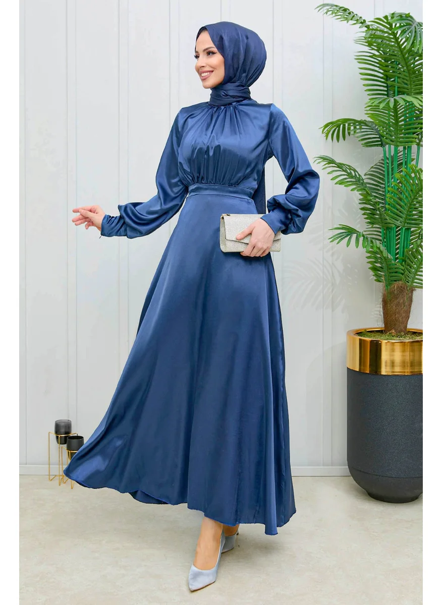 Tofisa 11635-NAVY BLUE Evening Dress