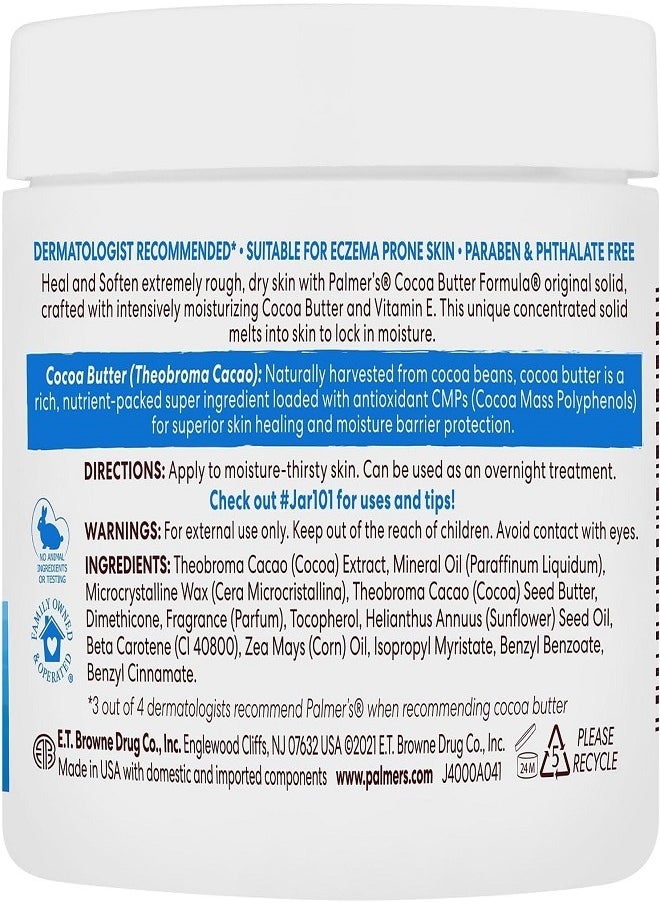 PALMER'S Palmer’s Cocoa Butter Formula Heals Softens Relieves Rough, Dry Skin, 3.5oz, 100 g (Pack of 1)  - Image 4