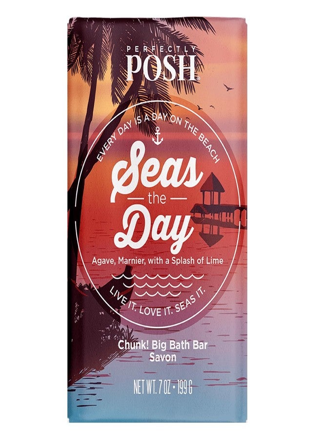 Perfectly Posh - Seas The Day Chunk - Big Bath Bar - 199 g - Image 1