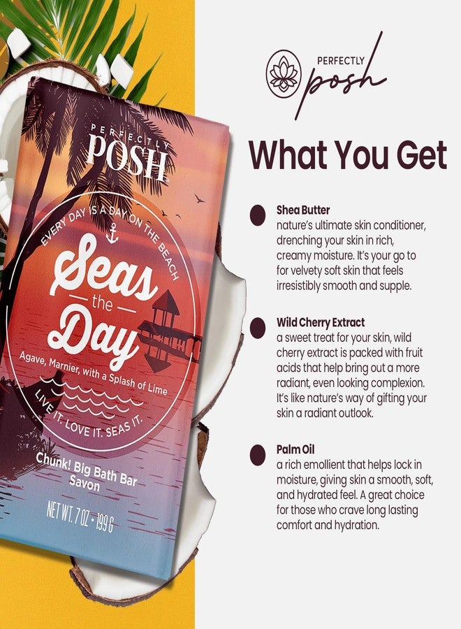 Perfectly Posh - Seas The Day Chunk - Big Bath Bar - 199 g - Image 4