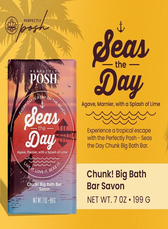 Perfectly Posh - Seas The Day Chunk - Big Bath Bar - 199 g - Image 3