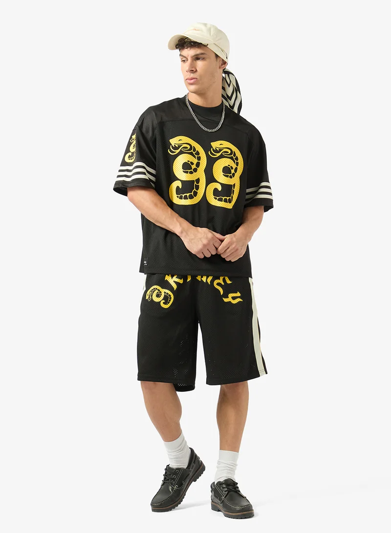 Grimey  Droppin Science Mesh Boxy Football Jersey for Men | Best Price UAE