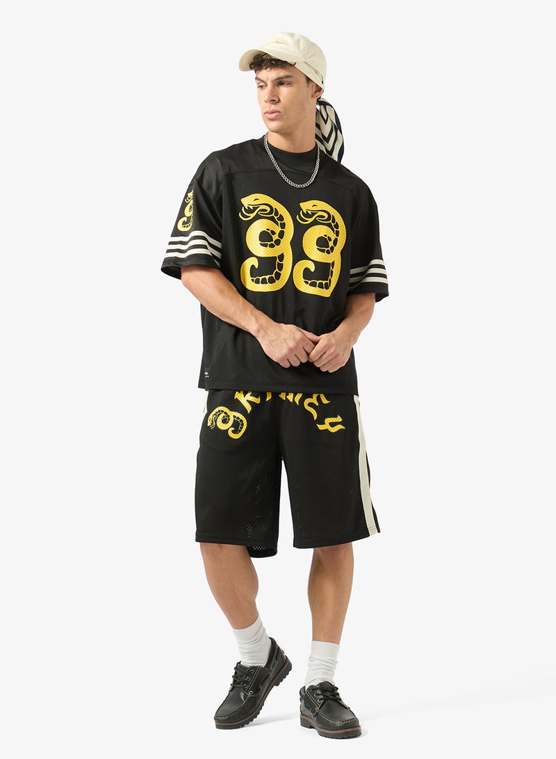 Grimey Droppin Science Mesh Boxy Football Jersey - Image 4