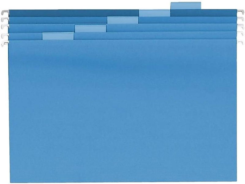 Staples مجلدات الملفات المعلقة من ستابلز 345001 بحجم قانوني 5 علامات بألوان متنوعة 25 صندوق - Image 3