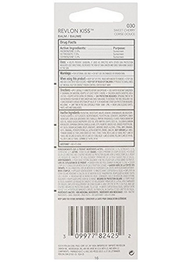Revlon Kiss Lip Balm Sweet Cherry 030 .09 Oz (Pack Of 2)  - Image 5