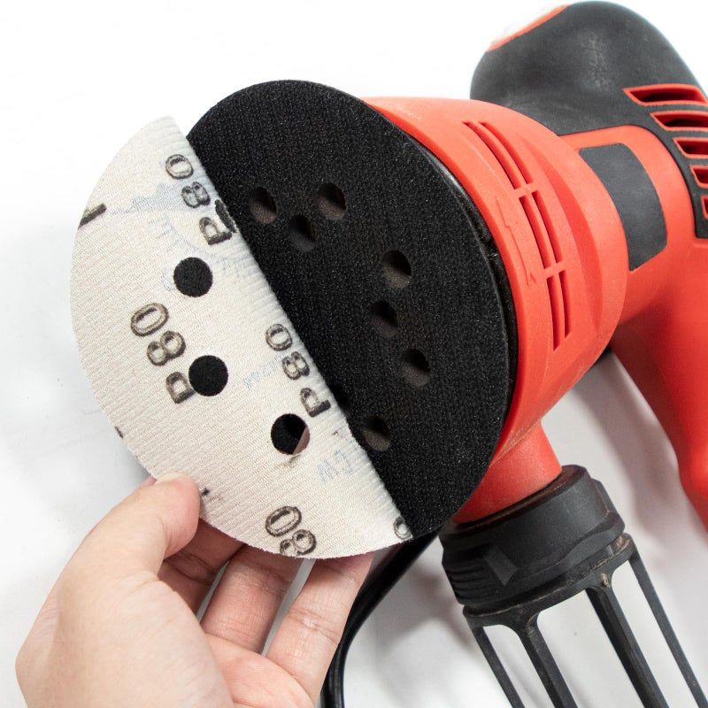 Pukamam 100 Pcs 5 inch Wet Dry Sanding Discs Grit 80 120 180 240 320 400 600 800 1000 2000 Hook and Loop 8 Hole Silicon Carbide Orbital Sander Sandpaper - Image 5