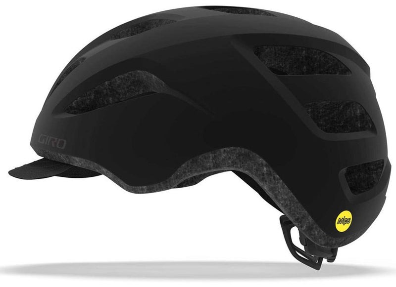 Giro Cormick MIPS Cycling Helmet - Matte Black/Dark Blue, Universal X-Large (58-65 cm) - Image 2