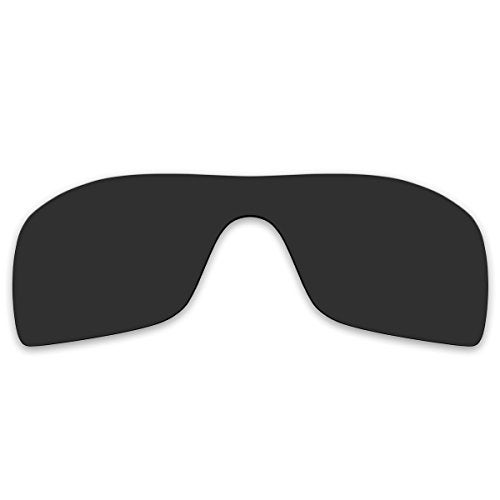 ACOMPATIBLE Replacement Polarized Lenses for Oakley Batwolf OO9101 Sunglasses Multiple Colour (Black) - Image 1