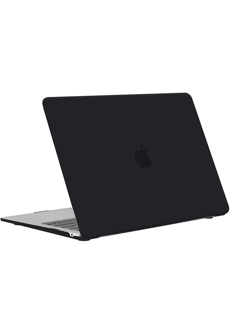 Generic MacBook Air 13 inch Case 2022 2021-2018 Release A2337 M1 A2179 A1932 Retina Display Touch ID Plastic Hard Shell & Keyboard Cover & Screen Protector Black  - Image 3