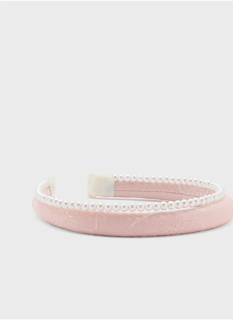 ELLA Pearl Floral Headaband
