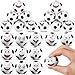 Arrowbash 36 Pcs Mini Face Soccer Stress Balls Bulk Small Soccer Ball Stress and Anxiety Relief Toy Foam Sports Squeeze Balls for School Carnival Reward Sports Soccer Theme Party Favors Gifts - Image 2