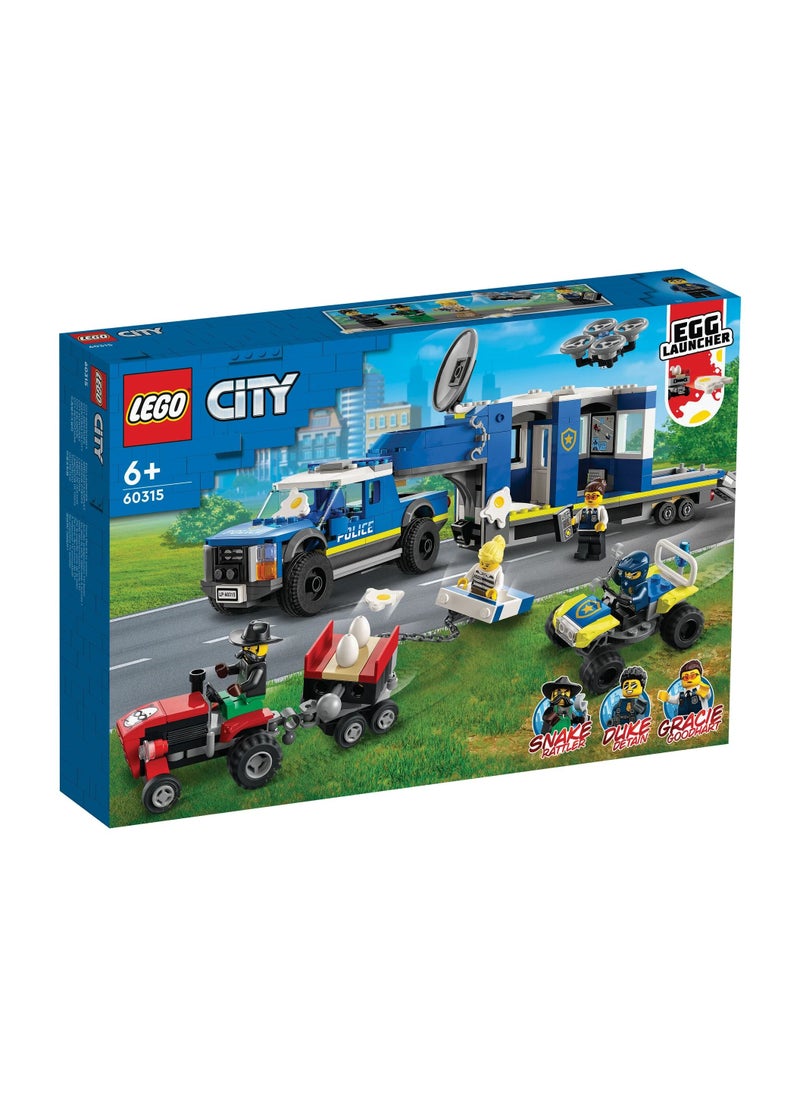 LEGO LEGO - City Police Mobile Command Truck 436 Pieces - 60315  - Image 1