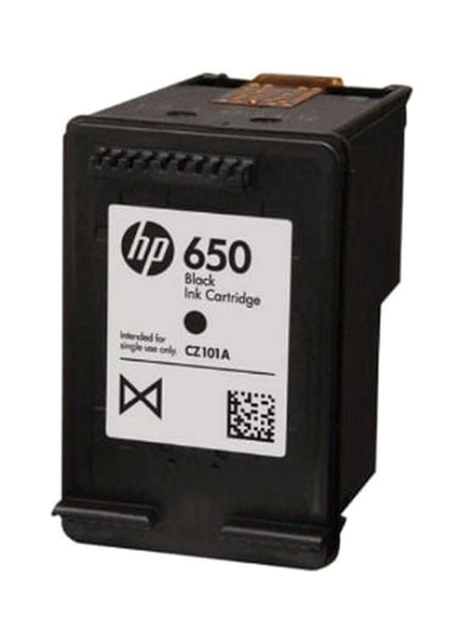 HP خرطوشة الحبر650 650 أسود - Image 1